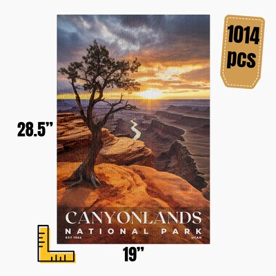 Canyonlands National Park Jigsaw Puzzle, Family Game, Holiday Gift | S10 - image5